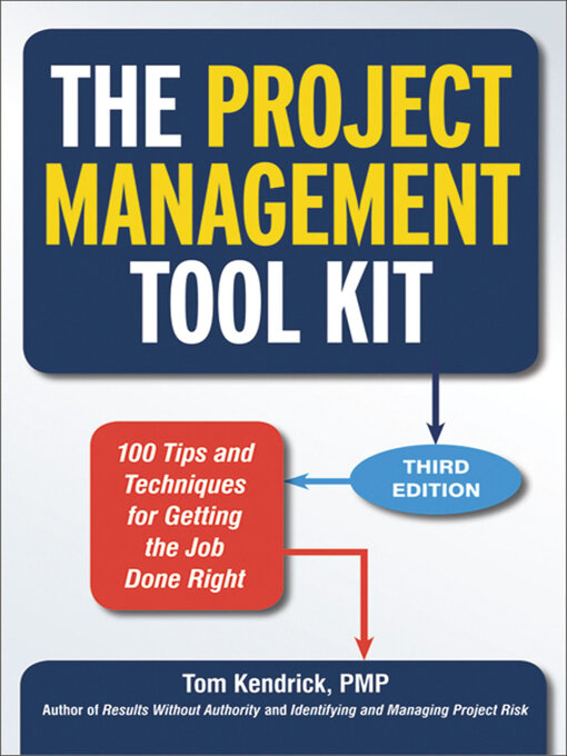 Title details for The Project Management Tool Kit by Tom Kendrick - Wait list